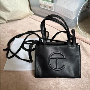 Small Black Telfar Bag